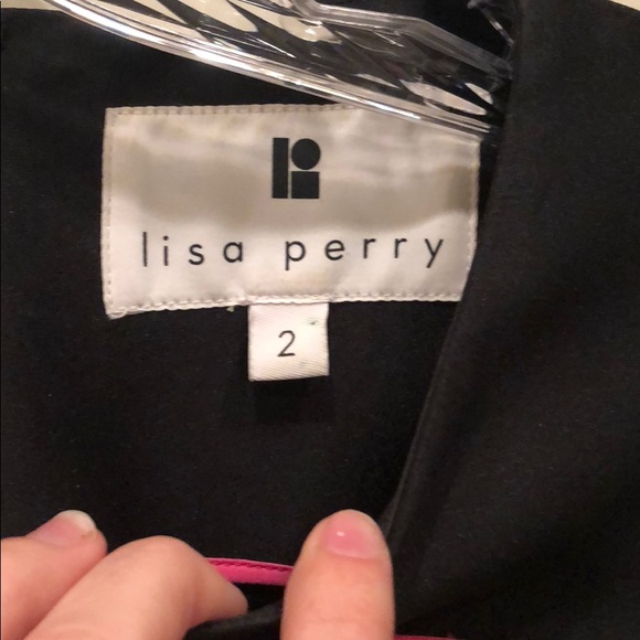 Lisa Perry Neon Lines Dress - Picture 3 of 4